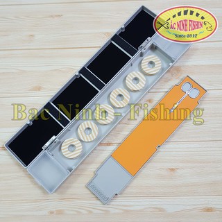 Hộp đựng PHAO CÂU ĐÀI. Đựng đồ câu đài loại đẹp màu trắng / màu ghi