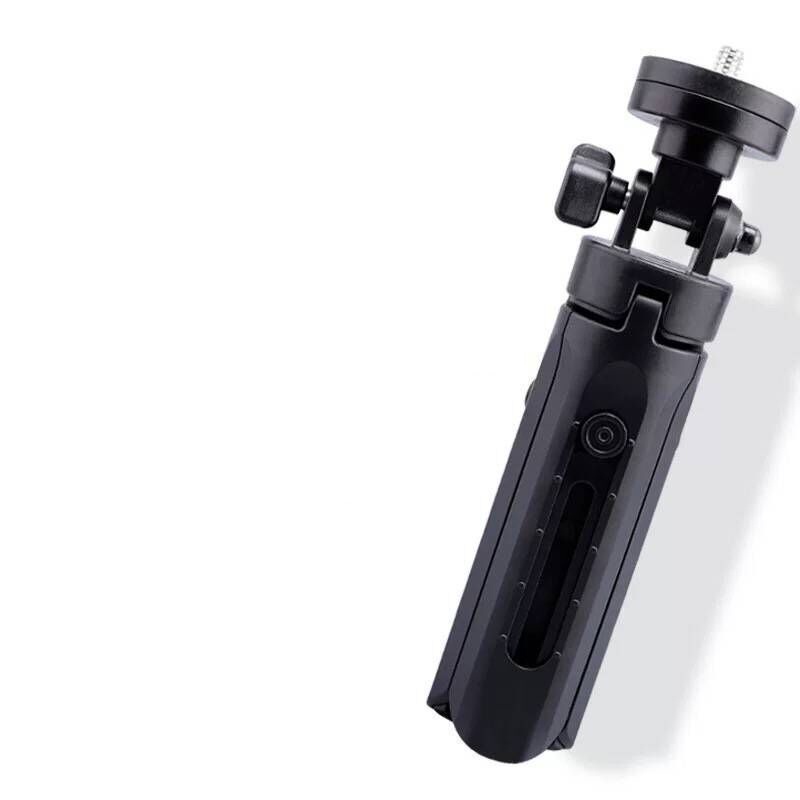 Giá đỡ mini tripod 3 chân xoay ngang dọc hỗ trợ chụp ảnh, livestream nhỏ gọn tặng kèm đầu kẹp điện thoại