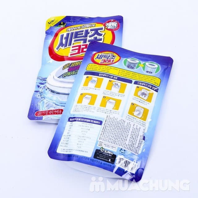 Bột tẩy lồng vệ sinh máy giặt Hàn Quốc Sandokkaebi Hàn Quốc - NPP chính hãng Bán cả thế giới_Quỳnh Anh Shop