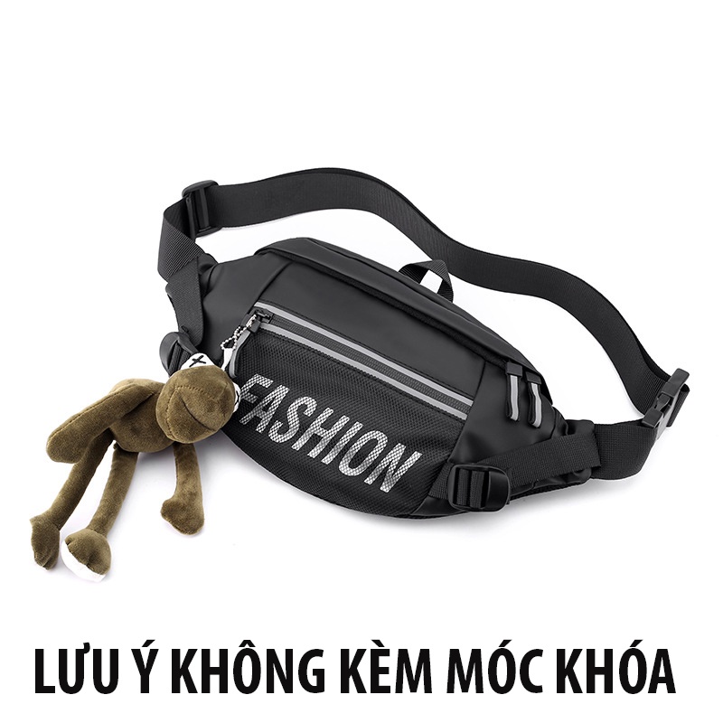 Túi Đeo Chéo Nam Và Nữ Thiết Kế phối dạ quang Thời Trang Siêu Tiện Lợi Có Thể Đeo Bụng Đeo Hông Đều Được