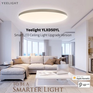 ĐÈN LED ỐP TRẦN THÔNG MINH YEELIGHT HALO, YLXD50YL, 470MM, 52W, RGB, HỖ TRỢ APPLE HOMEKIT