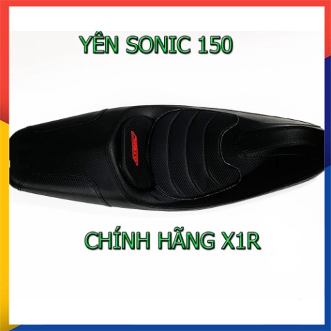 Yên Xe 2 Tầng Cho Sonic 150 Chính Hãng X1R (Full) ( Ảnh Chụp Thật)