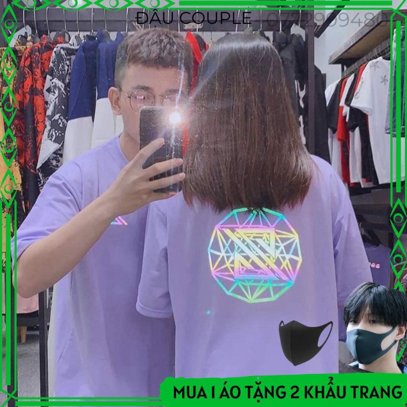 áo thun unisex phản quang tay lỡ quả cầu Z -nhieu màu | BigBuy360 - bigbuy360.vn