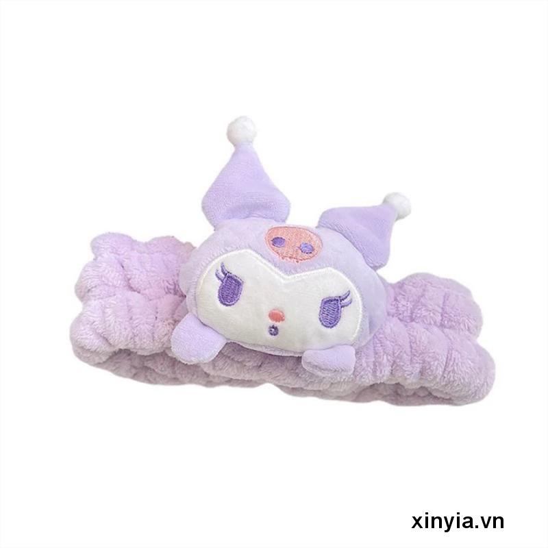 Băng Đô Cài Tóc Chống Trượt Hình Búp Bê Hoạt Hình Dễ Thương Cho Bé Gái