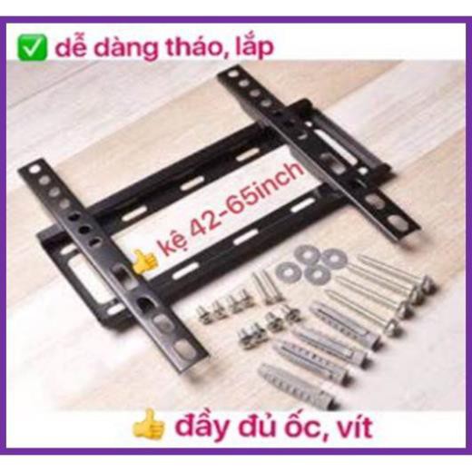 Giá Treo Ti Vi Thẳng Sát Tường Cao Cấp 42inch - 65inch - khung treo tivi sát tường