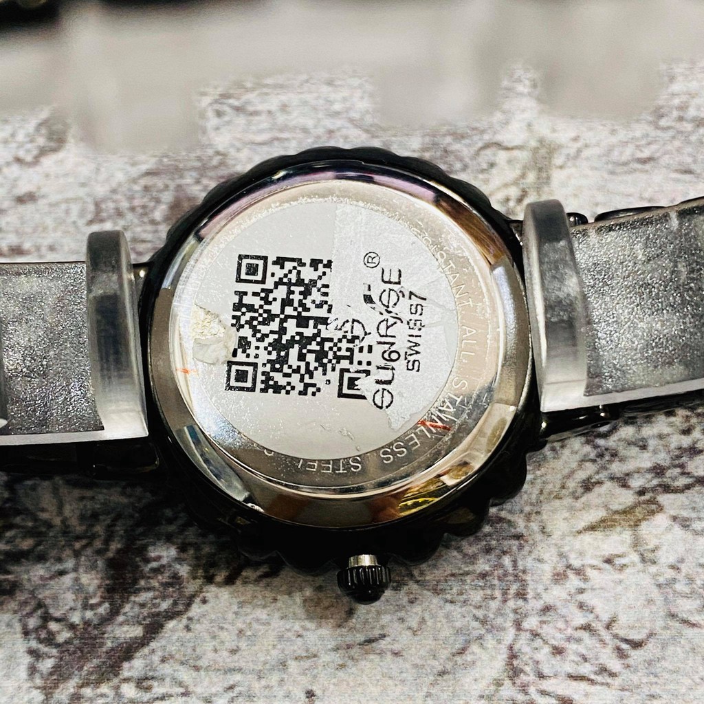 Đồng hồ Sunrise nữ chính hãng Nhật Bản L9808AA.DB.D - kính saphire chống trầy - đính