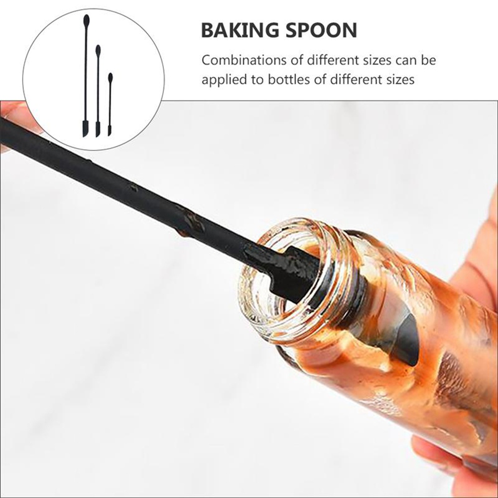 Muỗng silicon mềm mini phết kem bơ làm bánh cho nhà bếp