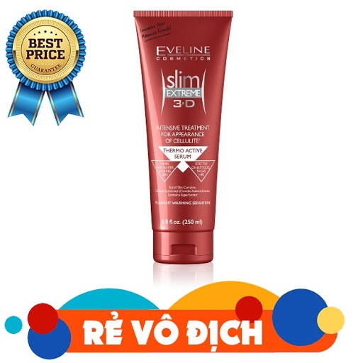 Kem tan mỡ eveline slim extreme 3D (màu đỏ) MP01 | BigBuy360 - bigbuy360.vn
