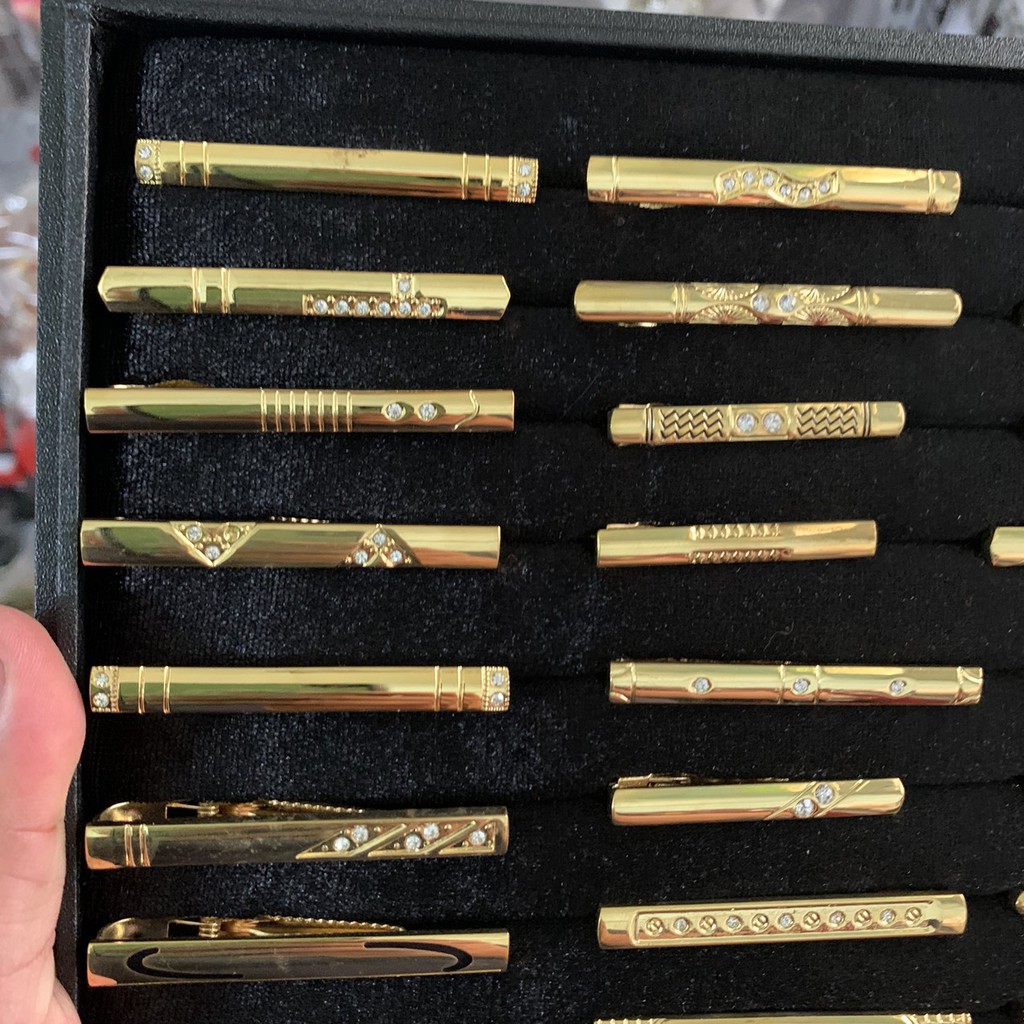 Kẹp cavat nam cao cấp giao màu ngẫu nhiên Giangpkc SP002741