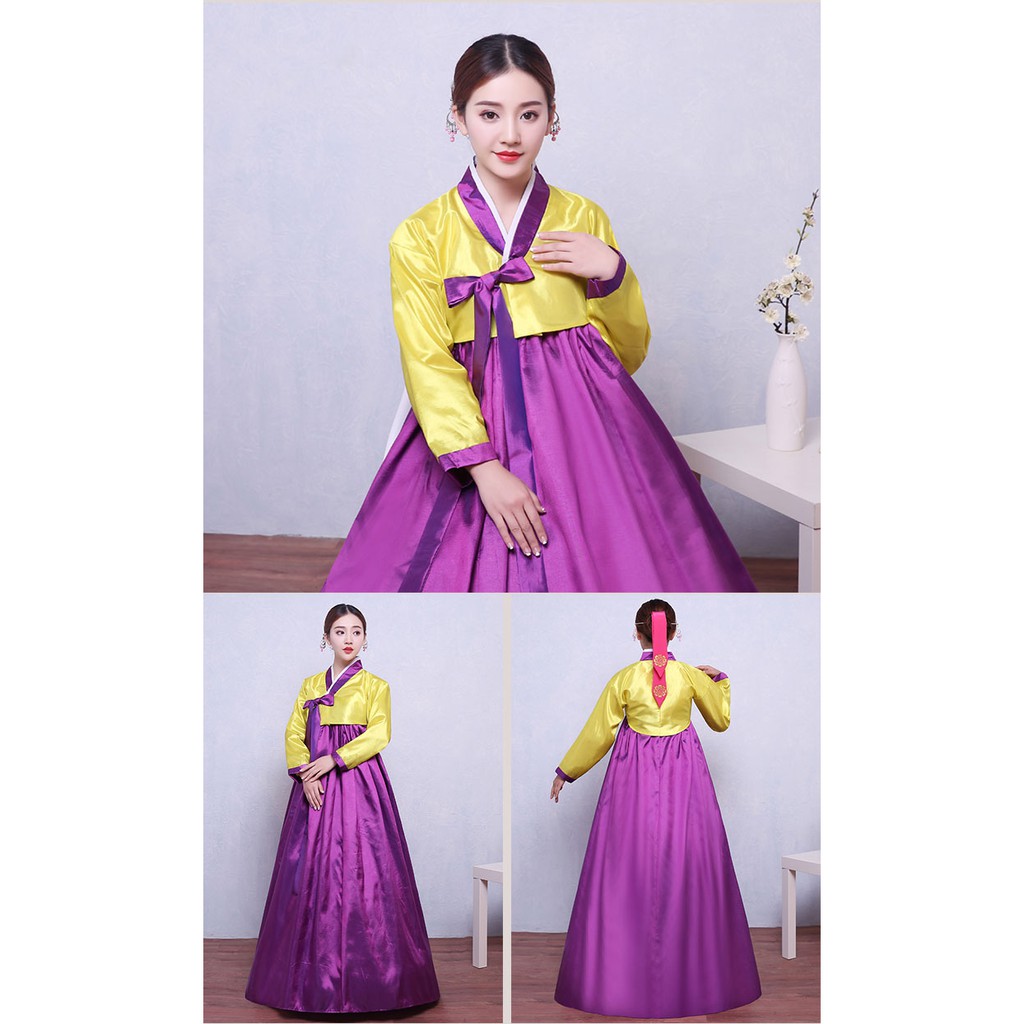 Hanbok Hàn quốc nhiều màu, hàng có sẵn