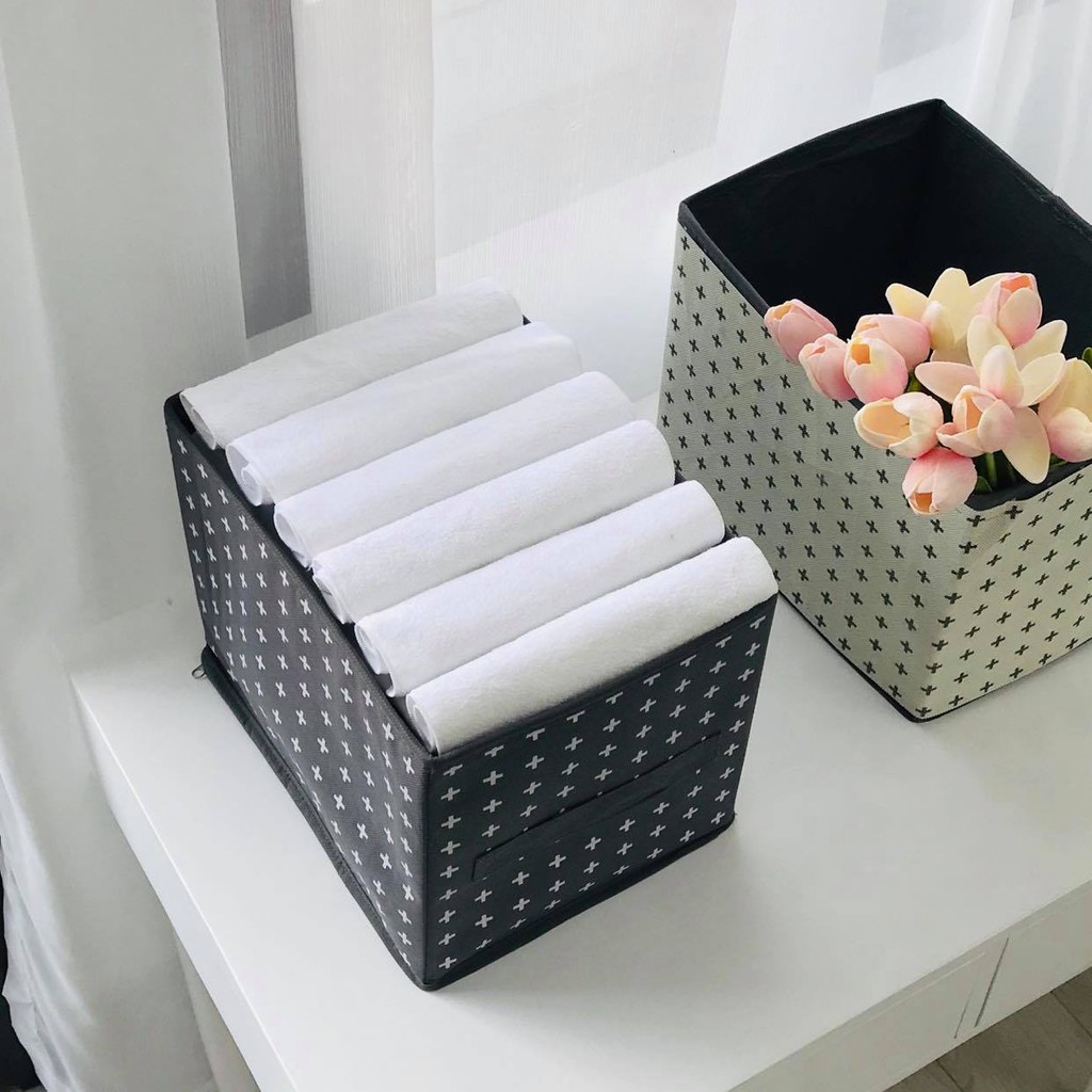 Hộp vải đựng quần áo gấp gọn - FREESHIP- Vải chống thấm nước