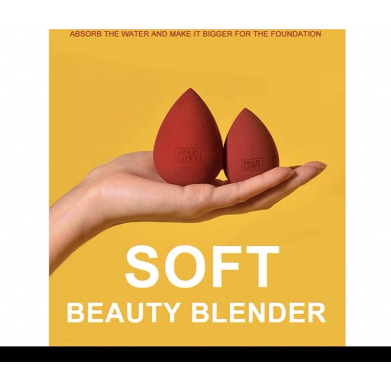 Set Mút Trang Điểm HOLD LIVE Beauty Blender