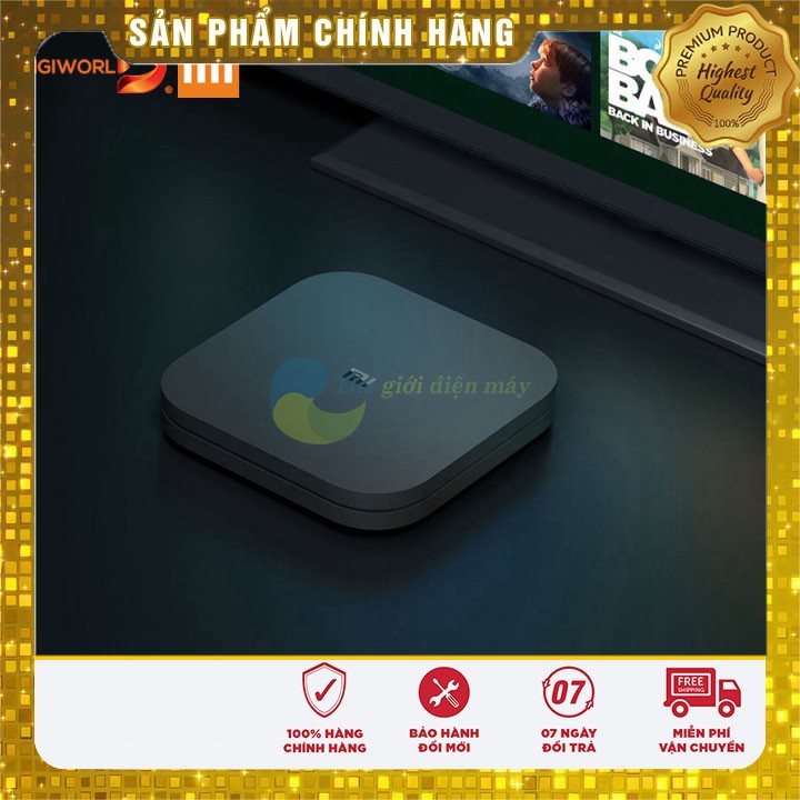 [Sale] [Bản quốc tế] Android Tivi Box Xiaomi Mibox S 4K (Android 8.1) - Bảo hành 6 tháng - Shop Thế giới điện máy .