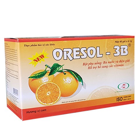 ORESOL-BÙ NƯỚC VÀ BỔ SUNG VITAMIN