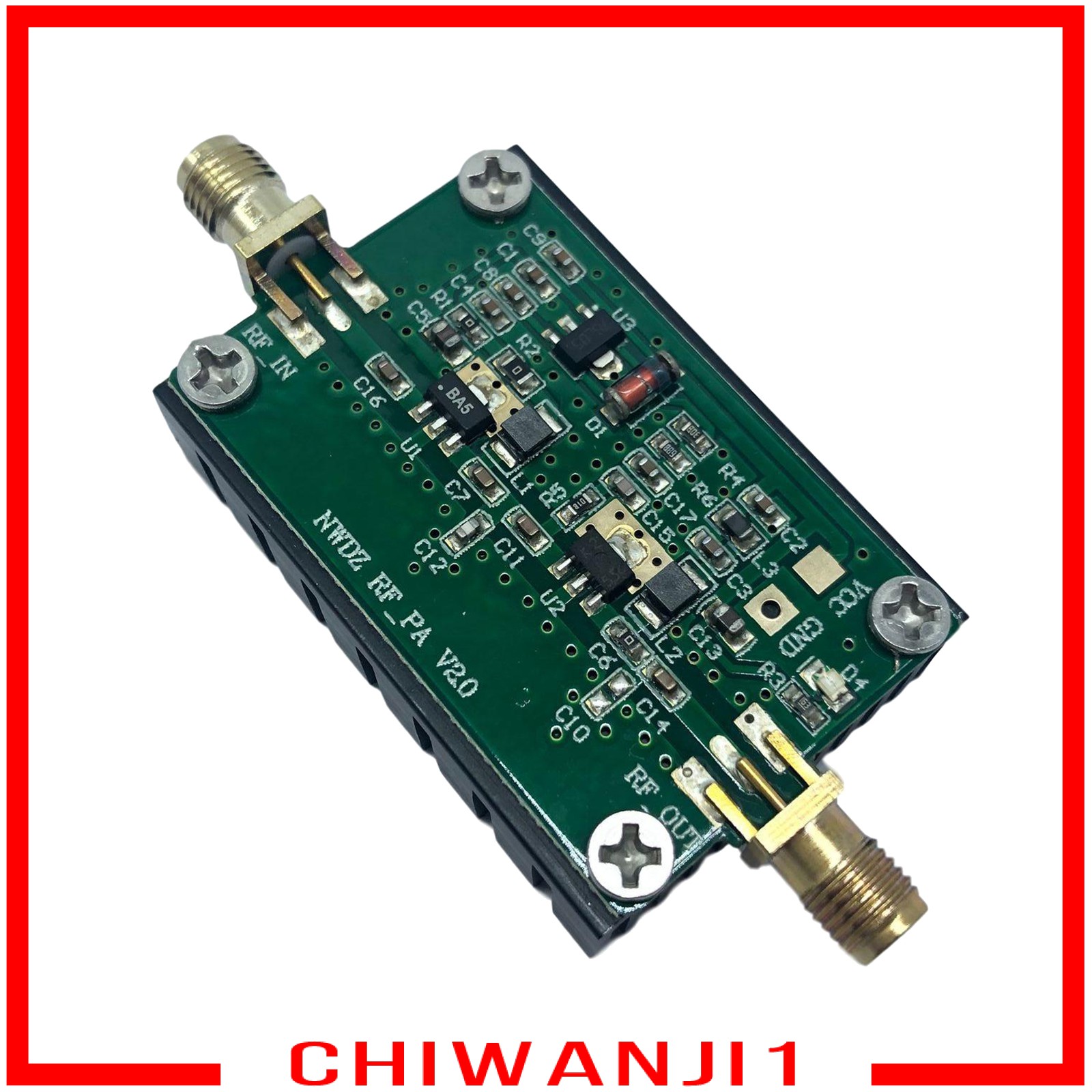 Bảng Mạch Phát Tín Hiệu Fm Chiwanji1 3w 2m - 700mhz Cho Ham Radio