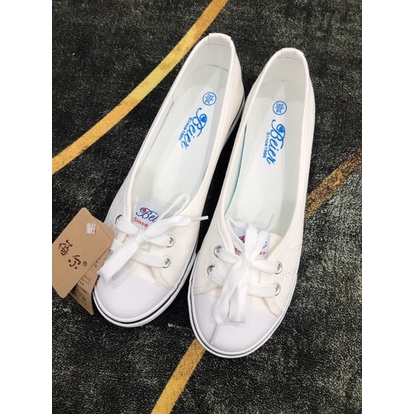 Giày Lười Nữ Giày Lười Vải Nữ, Chất Liệu Vải Canvas Cao Cấp Buộc Dây Đi Cực Êm Chân Trẻ Trung Năng Động