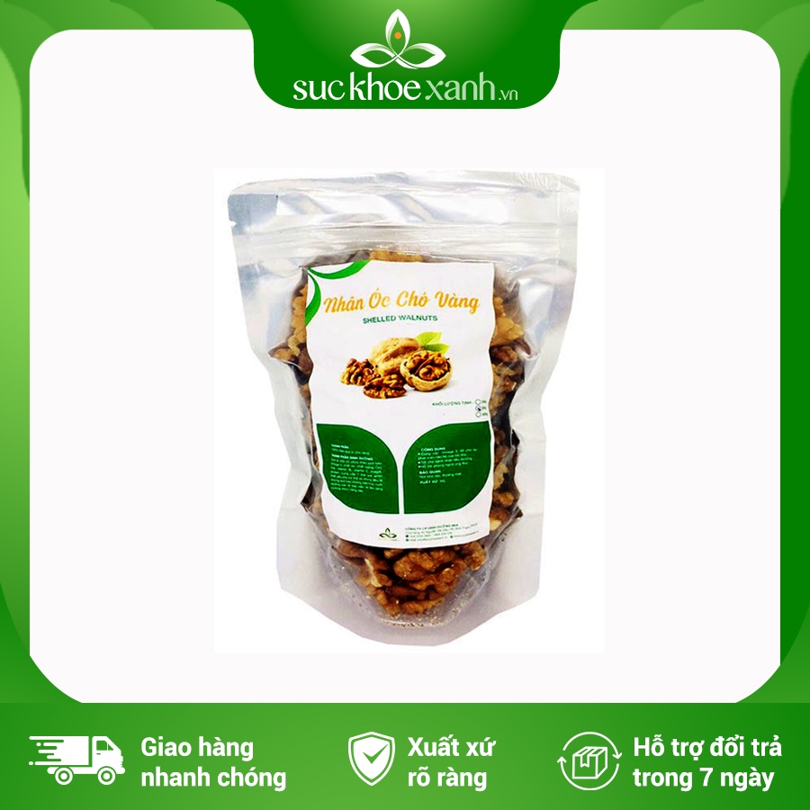 Nhân quả óc chó vàng Mỹ 250g cung cấp Omega 3