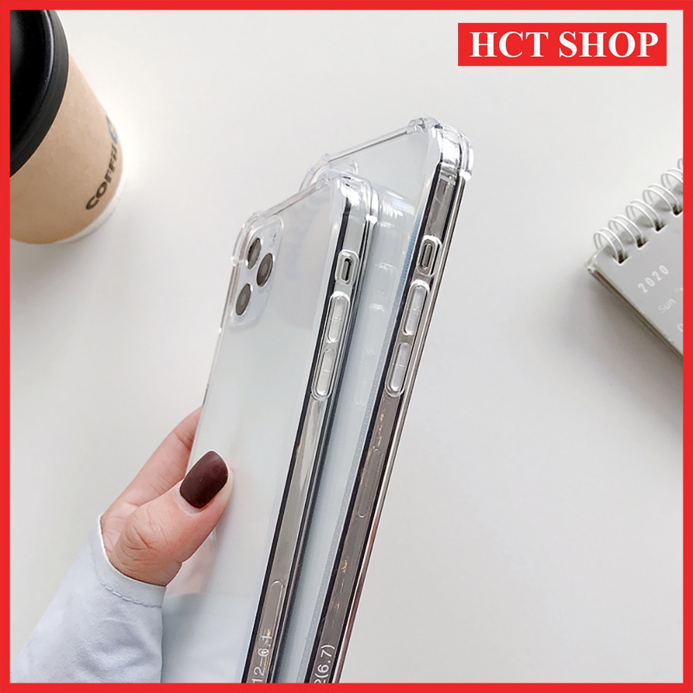 Ốp lưng trong suốt dẻo chống sốc cho iPhone 11Promax, 12promax, 13promax, 14promax, 15promax