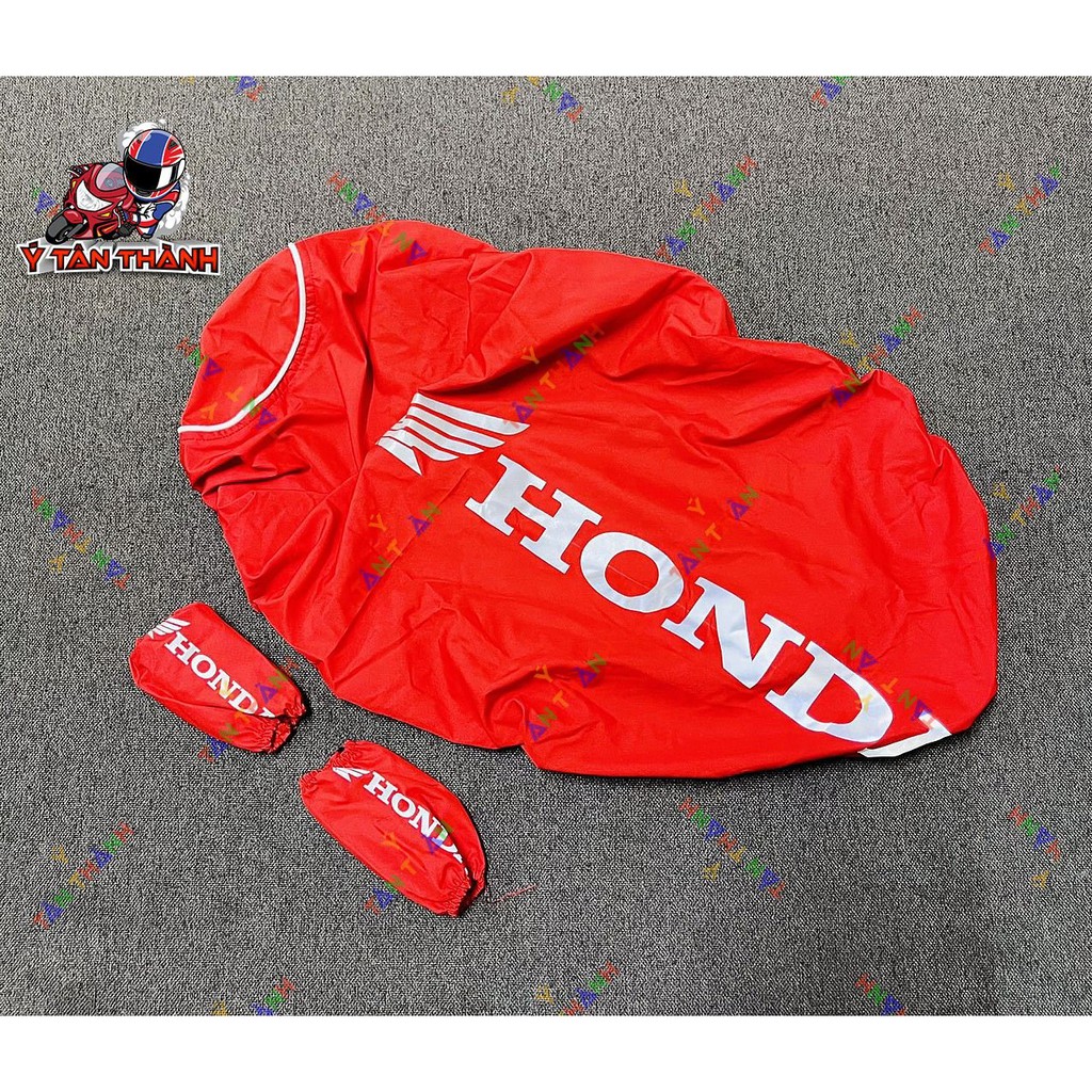 áo chùm yên xe chữ honda