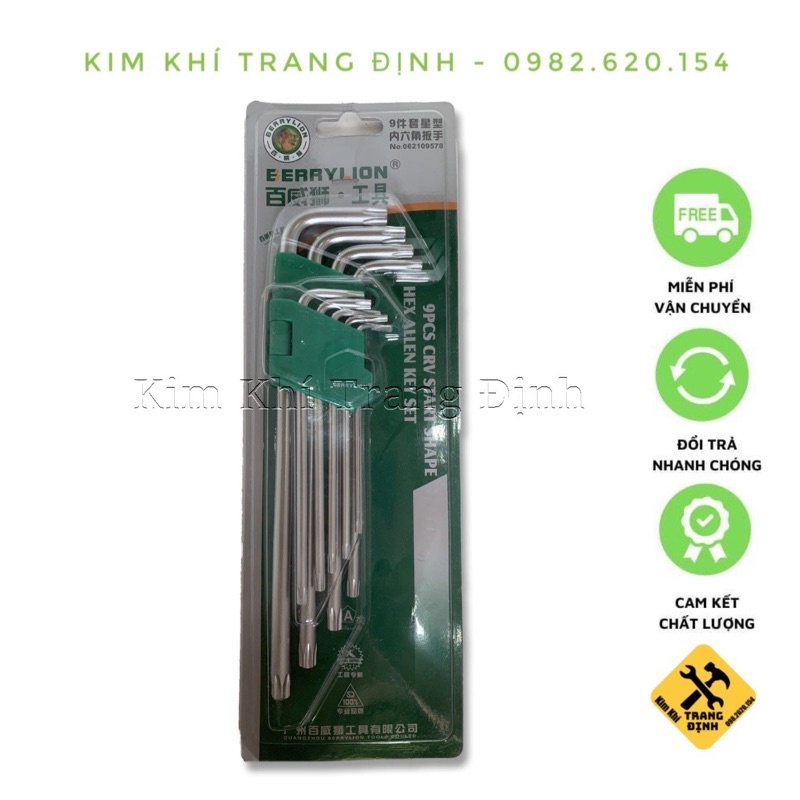 Bộ Lục Giác Berrylion 9 chi tiết - HOA THỊ