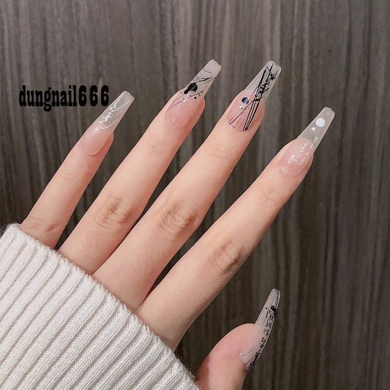 Sticker chữ hán trang trí nail