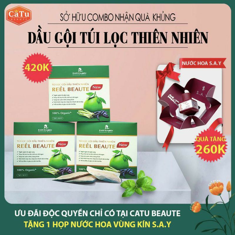 Túi lọc gội đầu thiên nhiên