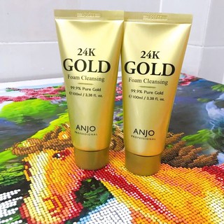 Sữa rửa mặt 24K GOLD FOAM CLEASING 100ml