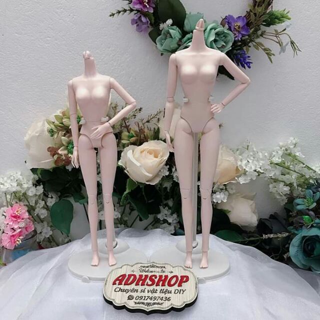 Cơ thể búp bê Yusen 14 khớp cao 30cm dễ chọn đồ và phụ kiện Sunnydoll