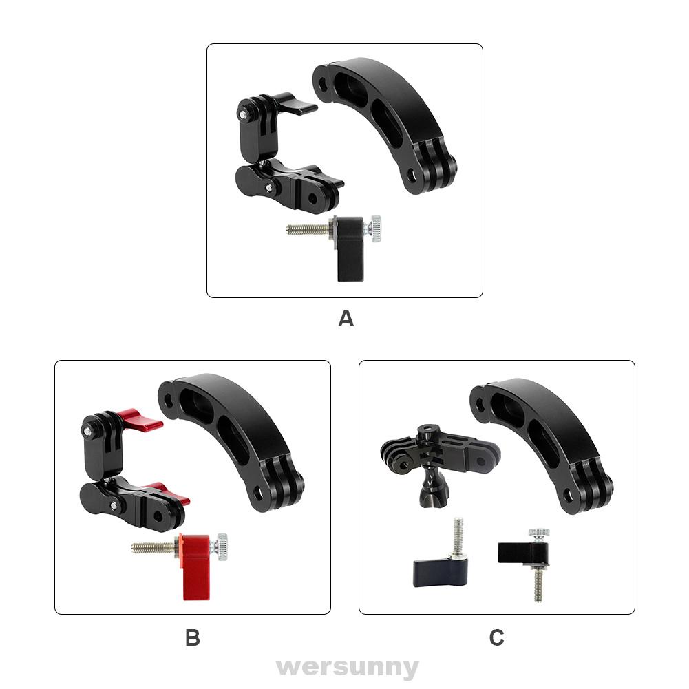 Bộ tay nối dài gắn mũ bảo hiểm bằng hợp kim nhôm kèm ốc vít cho Insta360 One X2 | WebRaoVat - webraovat.net.vn