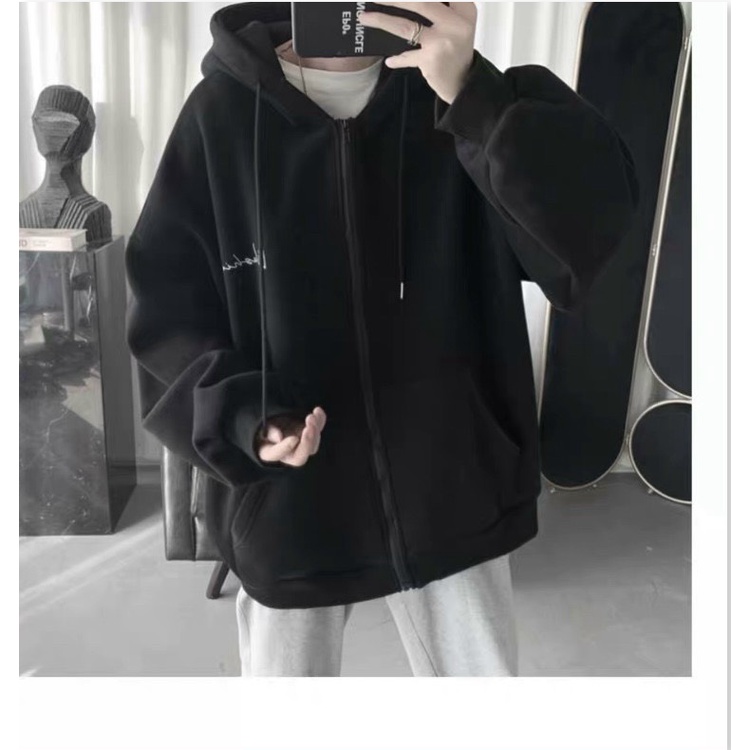 Áo Hoodie Zipper Unisex THỜI TRANG CAO CẤP TKT