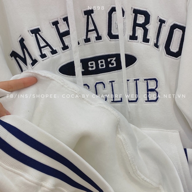 [N898]🧡 Áo HOODIE nỉ bông dày sụ mũ 2 lớp thêu MAHAGRIO form rộng (Có sẵn/ảnh thật) | BigBuy360 - bigbuy360.vn