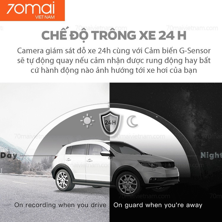 Camera Hành Trình Xiaomi 70mai Lite 💖𝗙𝗥𝗘𝗘 𝗦𝗛𝗜𝗣💖 70mai dashcam Lite - Phiên bản Tiếng Anh. Bảo hành 12 tháng.