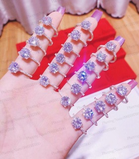 Nhẫn nữ trang sức bạc