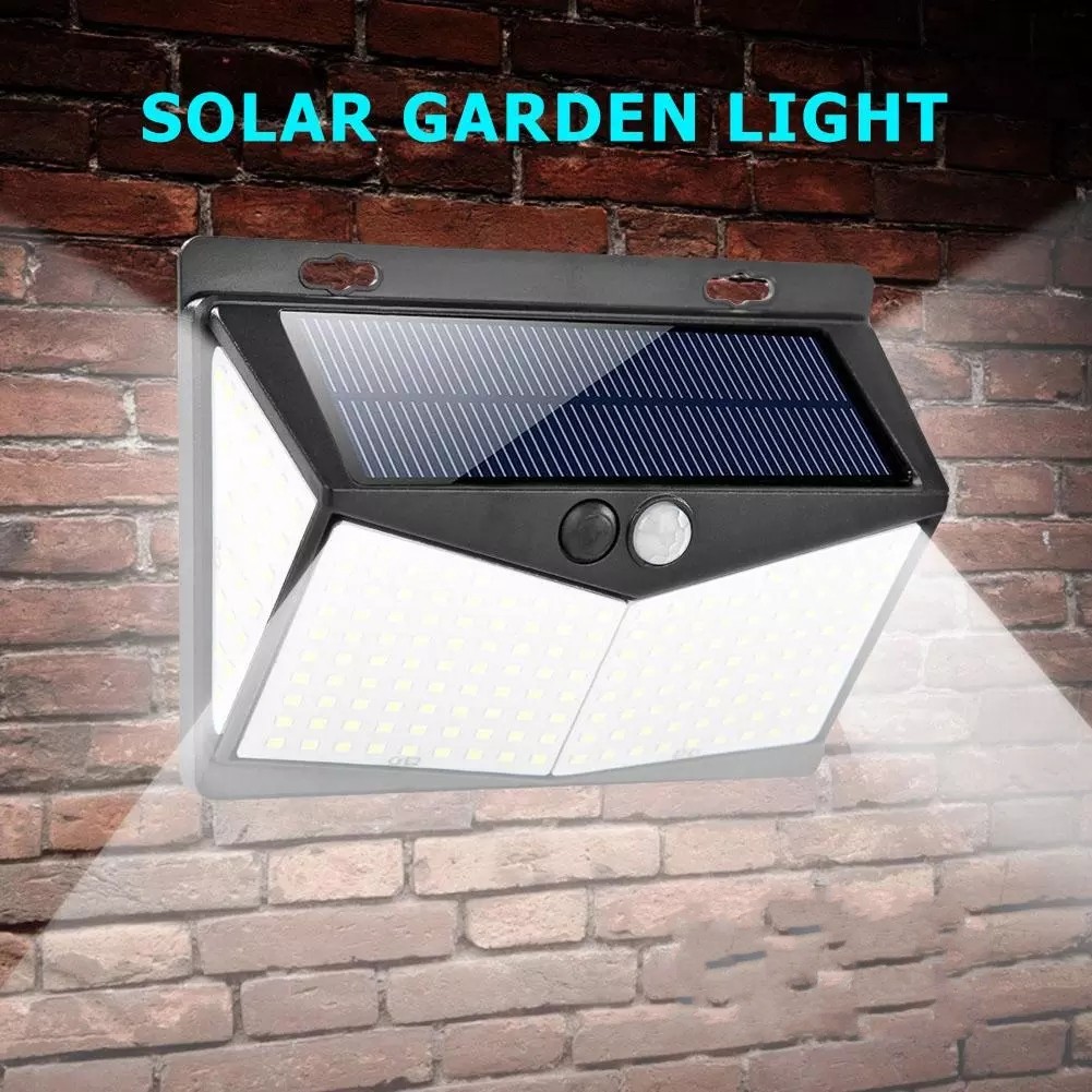 Đèn LED năng lượng mặt trời gắn tường siêu sáng chống nước