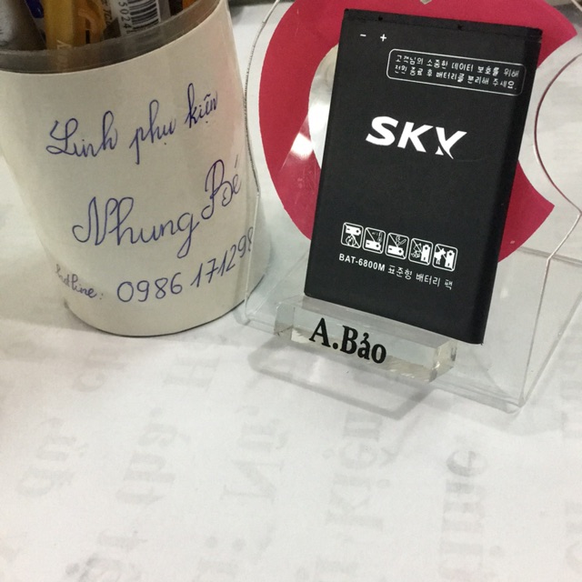 Pin VEGA/SKY A760/A770 ( BAT-6800M) cao cấp