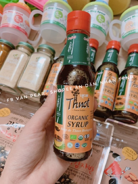 Syrup thốt nốt hữu cơ 150ml