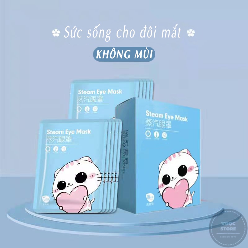 Mặt Nạ Mắt Nóng Thỏ Thư Giãn Giảm Mệt Mỏi Gói 1 Miếng M002