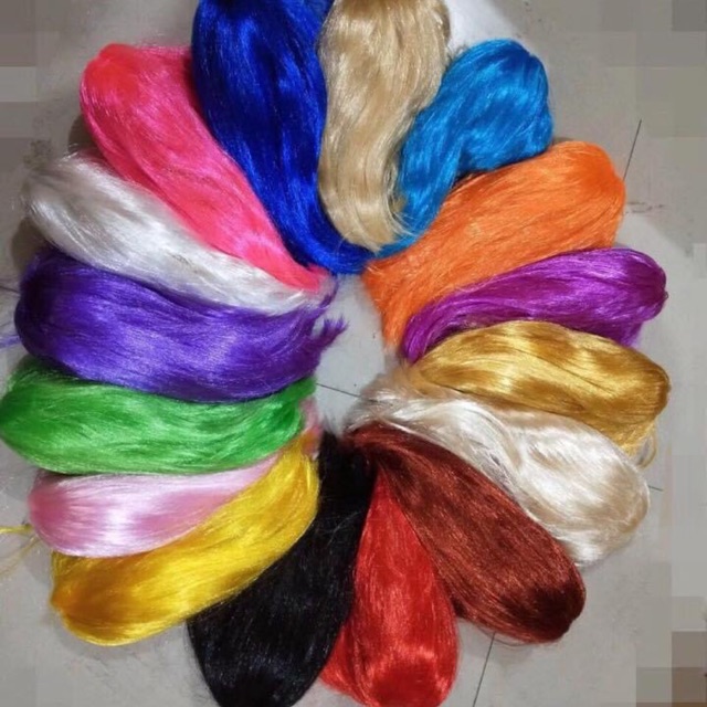 Bộ tóc giả dài nhiều màu hoá trang - HN5