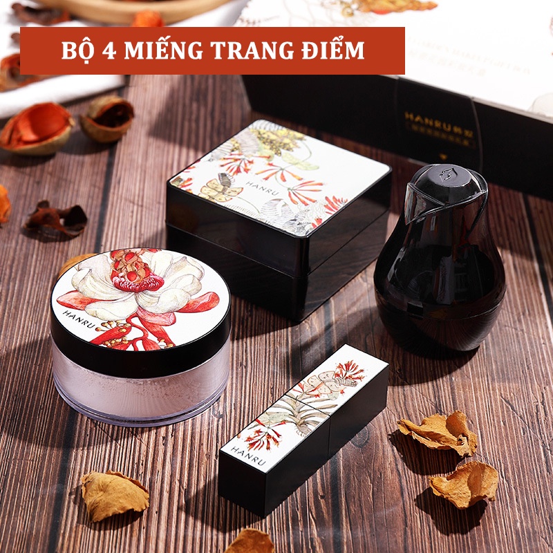 bộ trang điểm 4 món cơ bản- Bộ thiết kế 4 trong 1 đa năng tiện dụng-Tặng kèm hộp quà độc đáo-HR-T4 | BigBuy360 - bigbuy360.vn