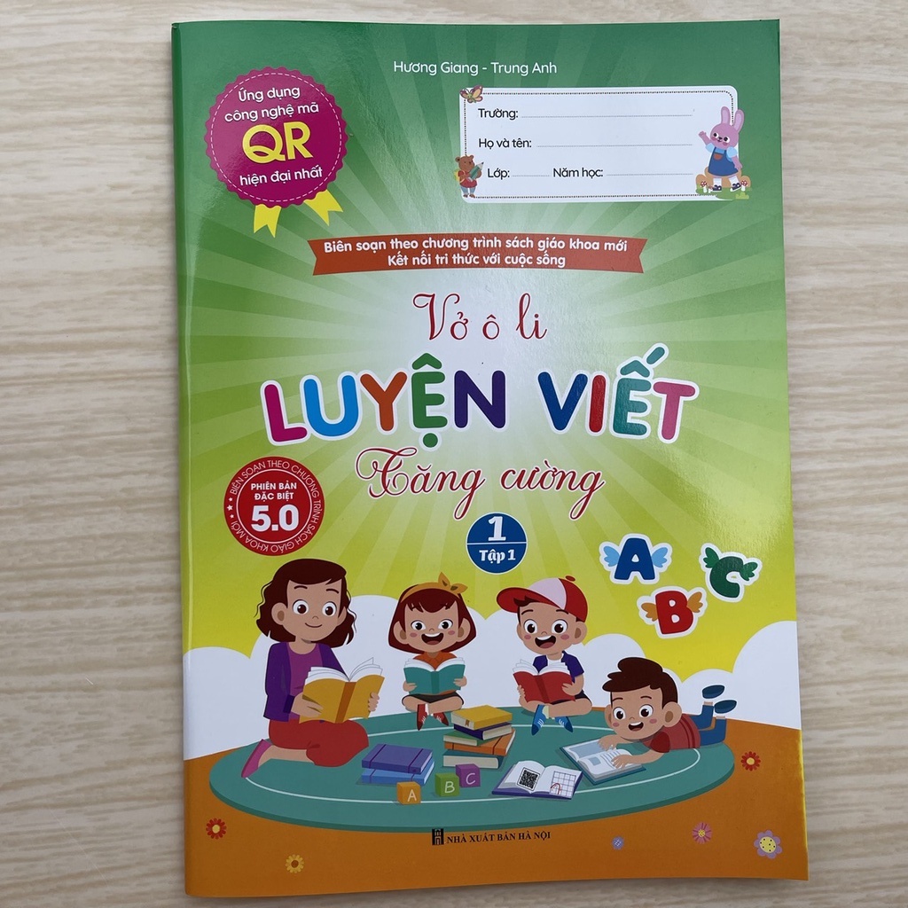 Sách - Vở Ô Ly Luyện Viết Tăng Cường 5.0- NPH Việt Hà