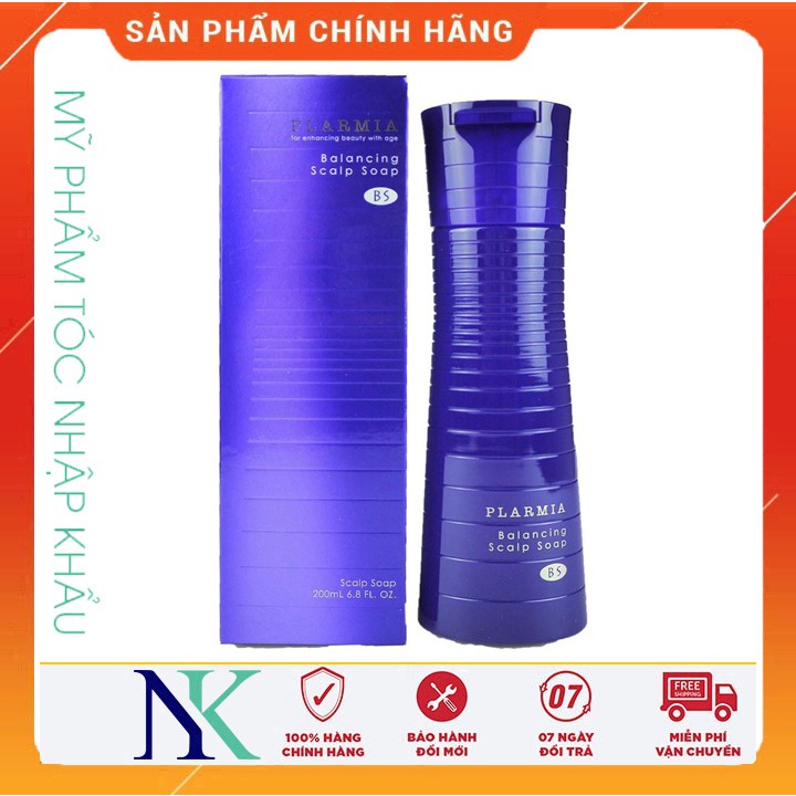 Dầu gội Plarmia Balancing Scalp Soap 200ml