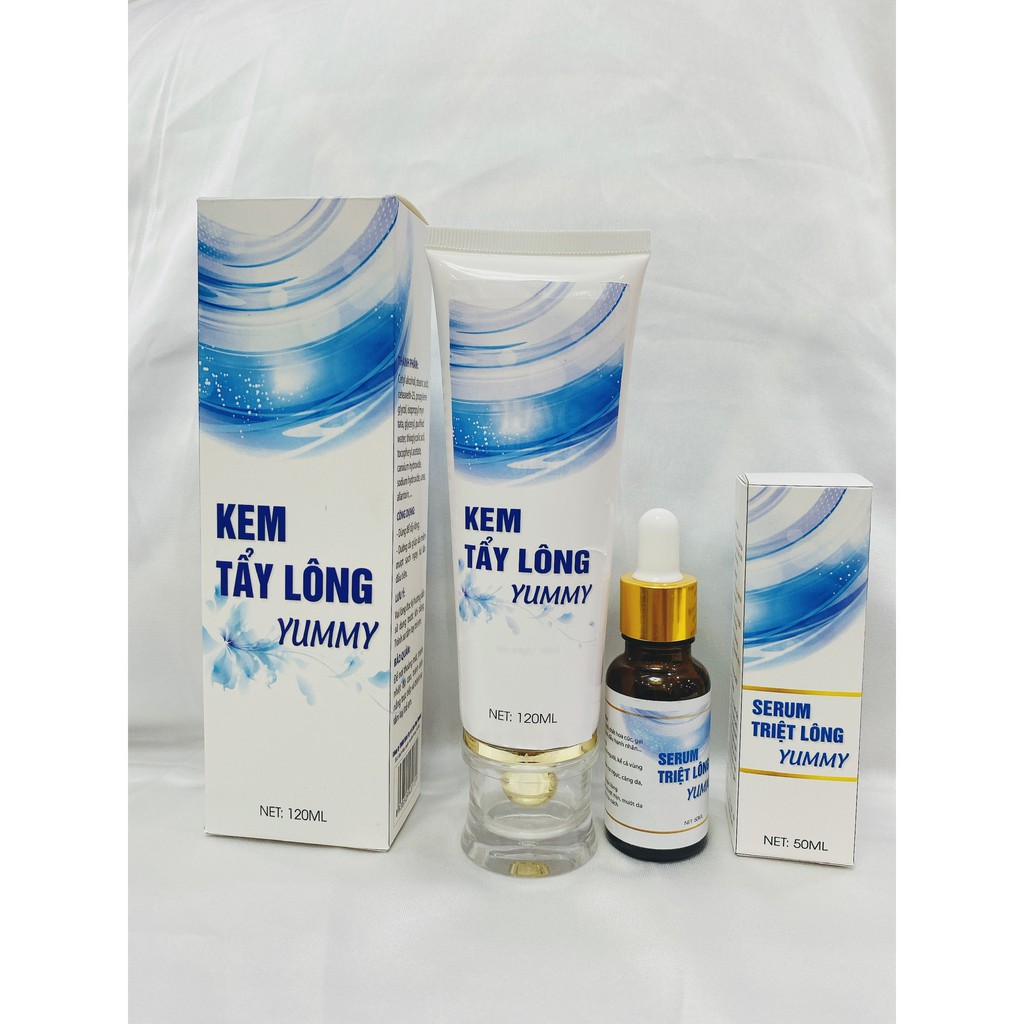 Kem Tẩy Lông YUMMY Triệt Sạch Các Loại Lông Hàng Chính Hãng