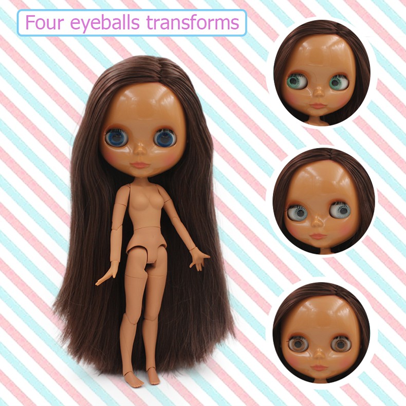 Blythe Doll, Búp bê BJD khỏa thân tùy chỉnh với làn da đen 1/6 BJD Quà tặng đồ chơi giá đặc biệt