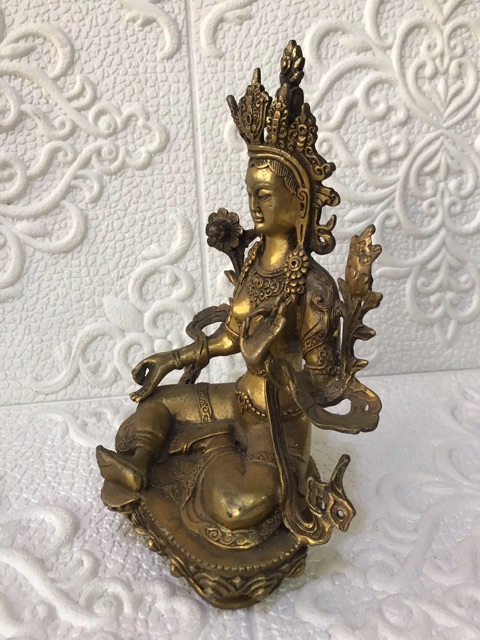 TƯỢNG ĐỒNG LỤC ĐỘ PHẬT MẪU TA RA