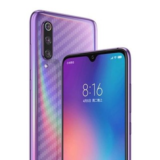 Miếng dán mặt lưng vân cacbon Xiaomi Mi 9