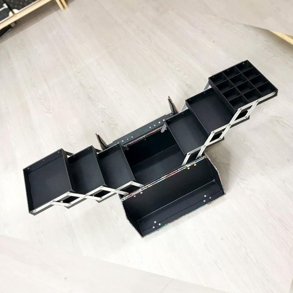 Cốp phun xăm HAMACA LS35 3 tầng size to đựng đồ phun xăm, dụng cụ phun xăm dcpx Lamdep24g
