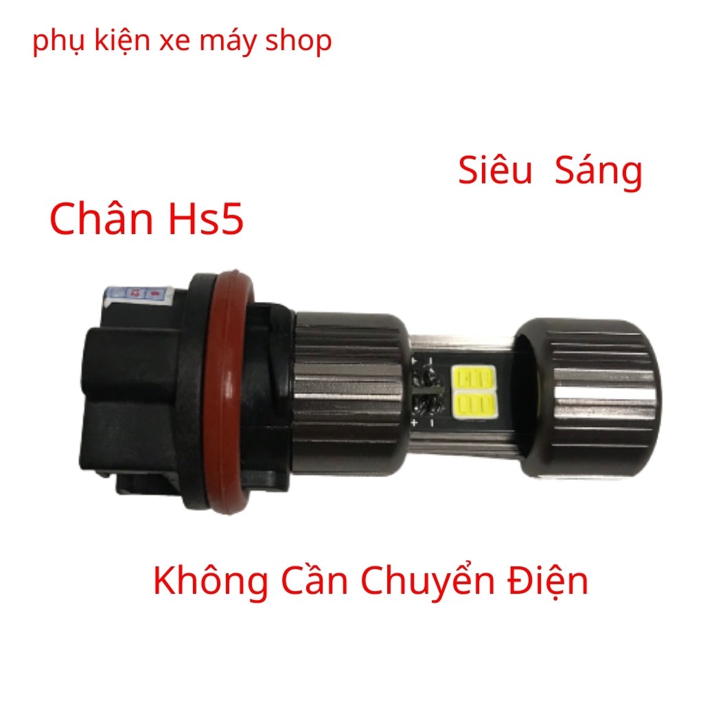 [ Chân HS5 ] Đèn Pha Led Siêu Sáng  Mẫu Mới  Bảo Hành 1 Năm