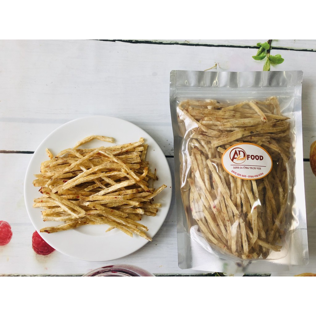 500g cá thiều cắt sợi tẩm gia vị hoàn chỉnh