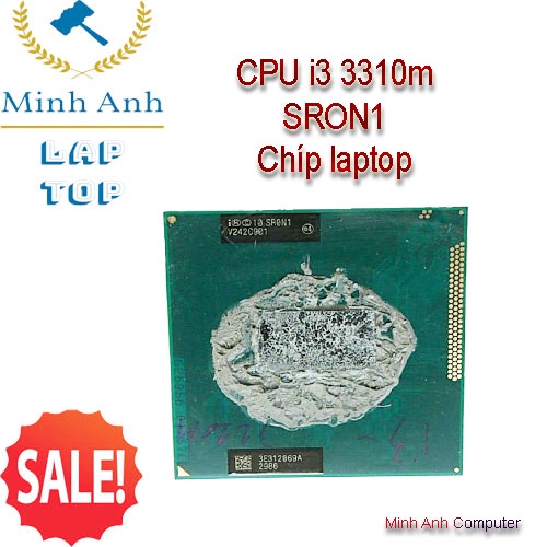 Thay Thế CPU Laptop core i5 3210m i7 740m i7 740Qm chíp intel