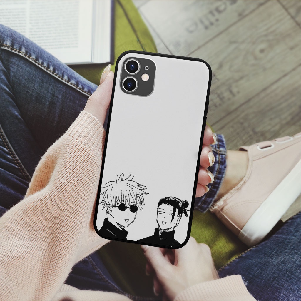 Ốp lưng gojo satoru và geto suguru cho iphone đủ dòng từ 6 - 13 MBW20220113